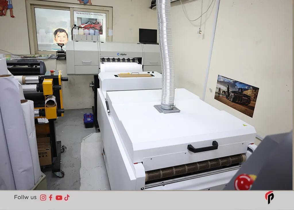 DTF printing for T-shirts, bags and uniforms in Dubai