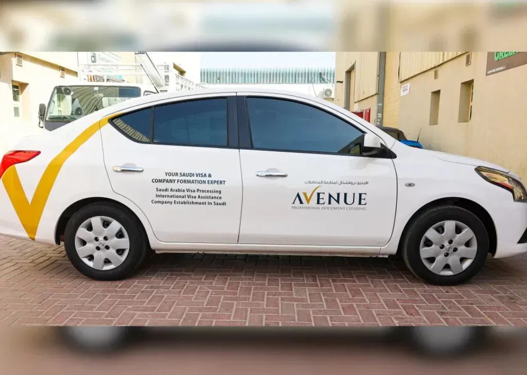 vehicle branding dubai