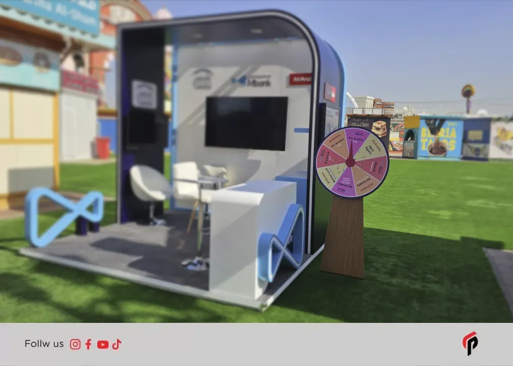 MDF standee Spinning wheel printing