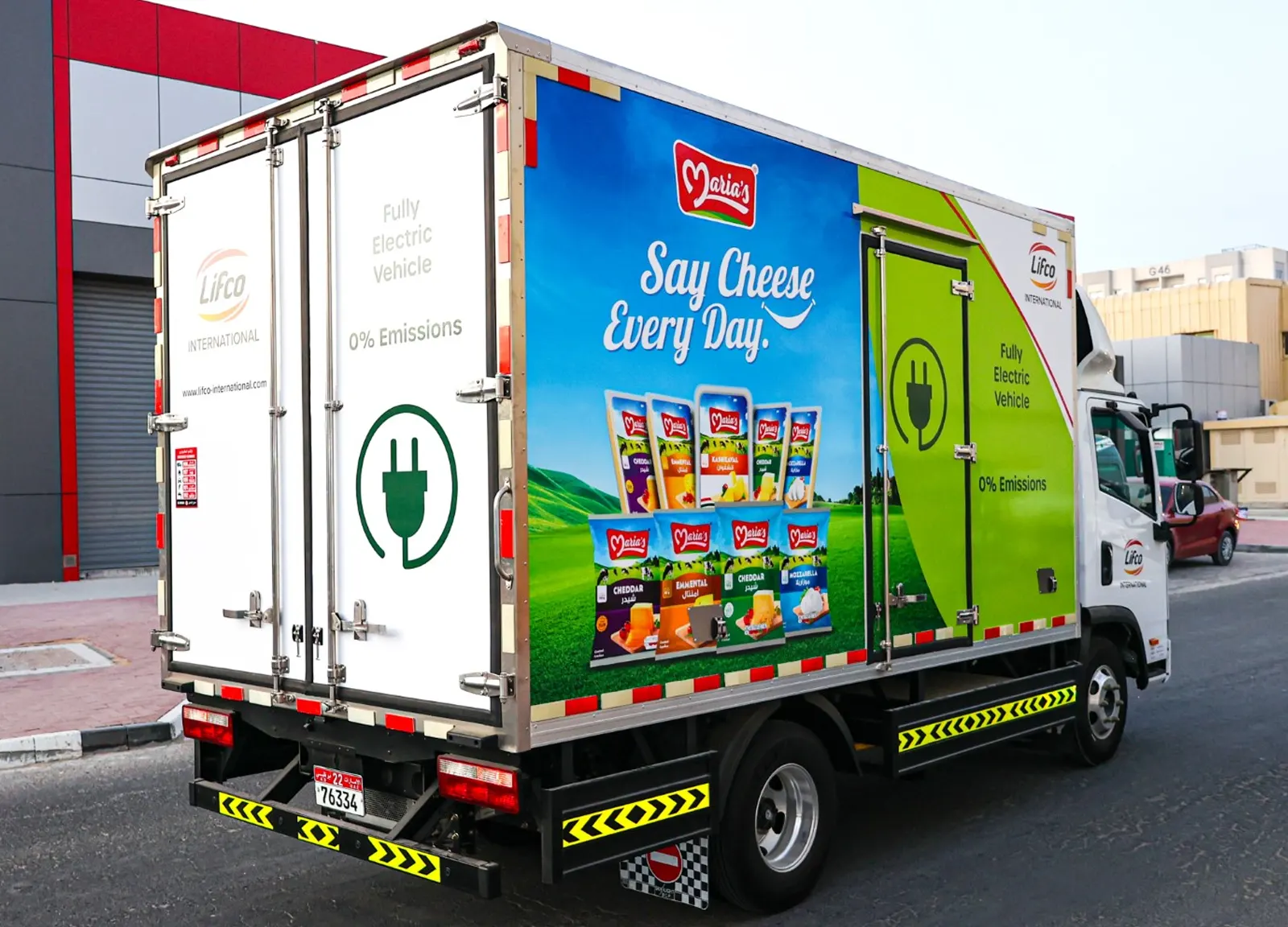 truck branding dubai