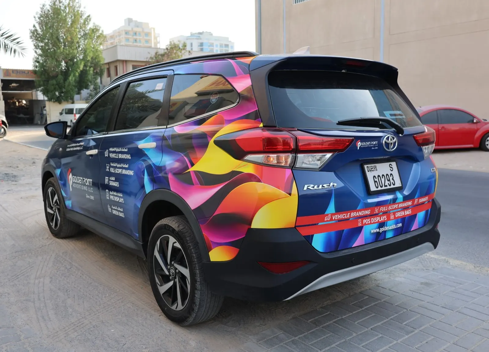 car branding dubai or car wraps